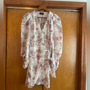 Vici Floral Long Sleeve Dress Size Medium